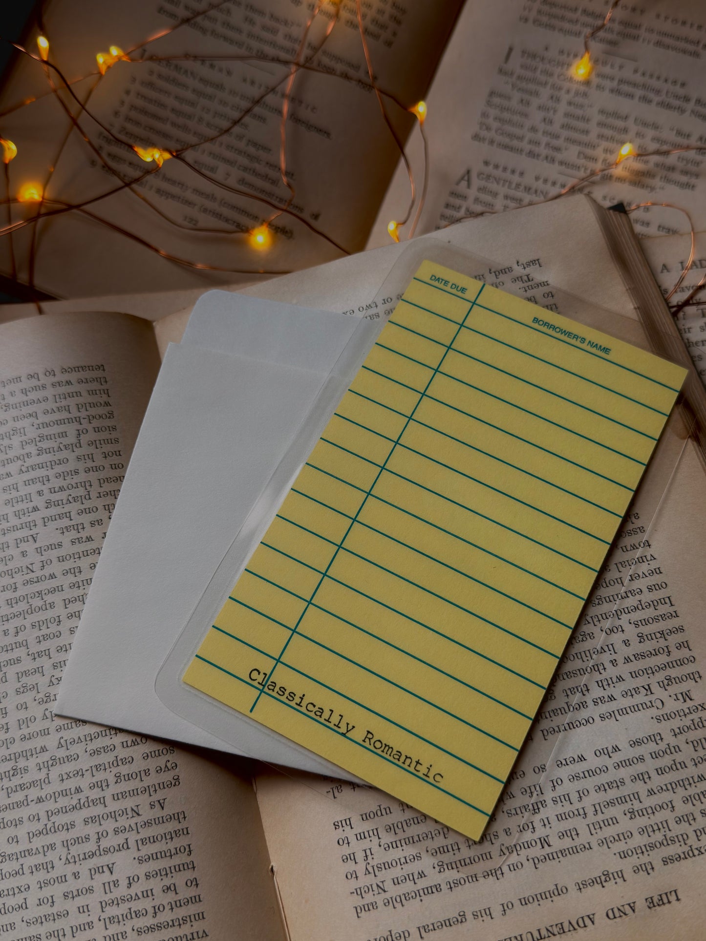 A Collection of Excuses retro yellow library due date card bookmark, laminated