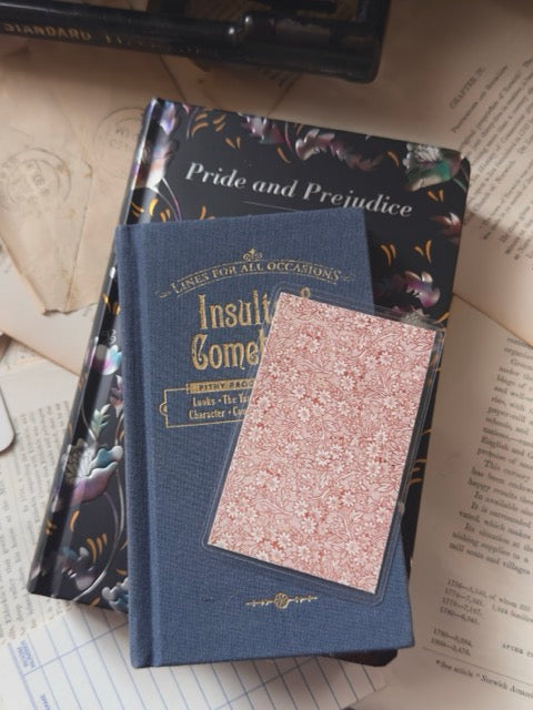 Mini vintage library borrower’s card bookmark, Vol. 2