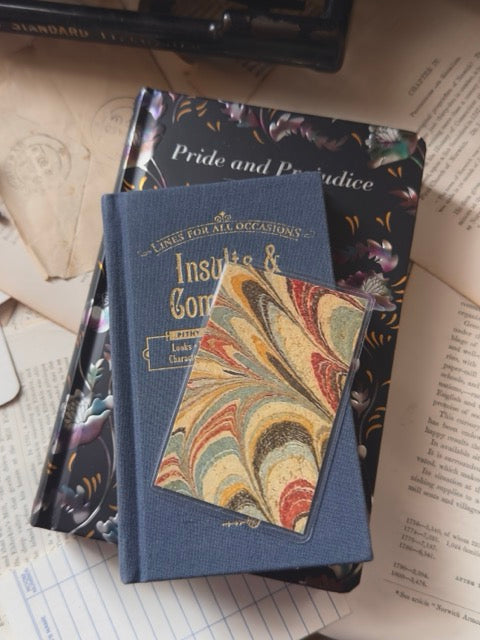 Mini vintage library borrower’s card bookmark, Vol. 4