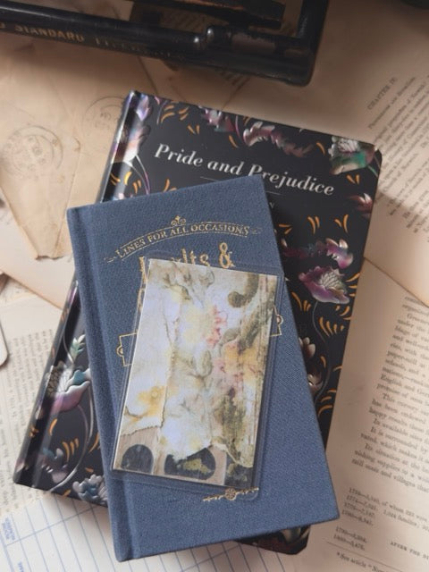 Mini vintage library borrower’s card bookmark, Vol. 8
