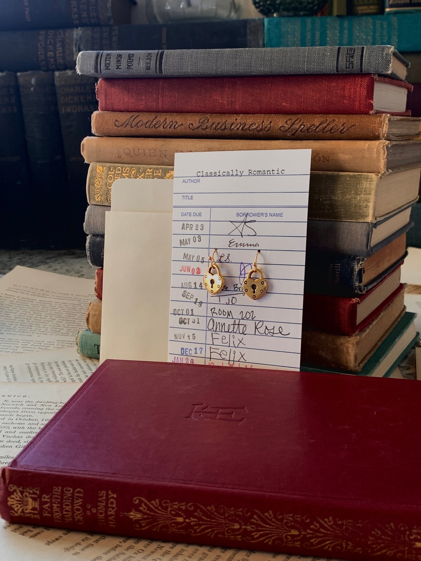 Gold plated heart lock earrings, heart jewelry, key hole earrings, dark romance jewelry, girlfriend jewelry, minimalist earrings